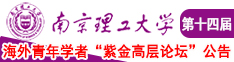 逼逼操操操南京理工大学第十四届海外青年学者紫金论坛诚邀海内外英才！